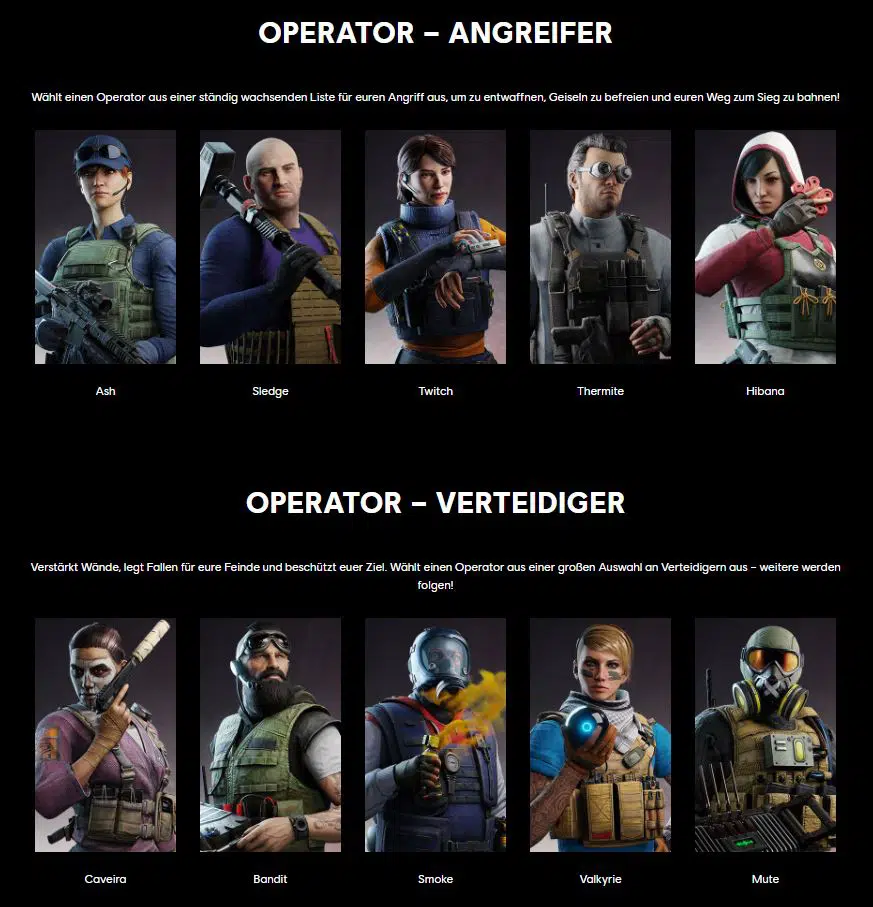 rainbow six mobile operator rainbow six mobile operator