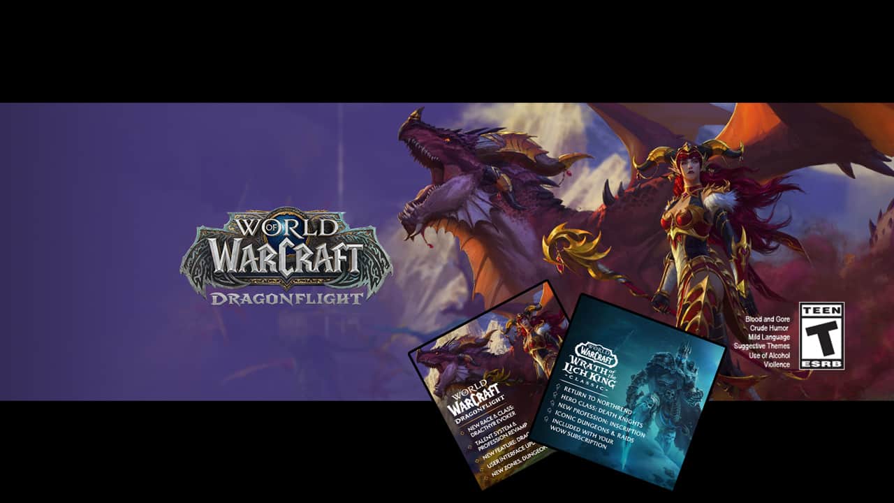wow dragonflight wotlk classic reveal