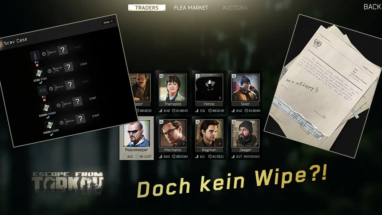 eft wipe ende mai 2022