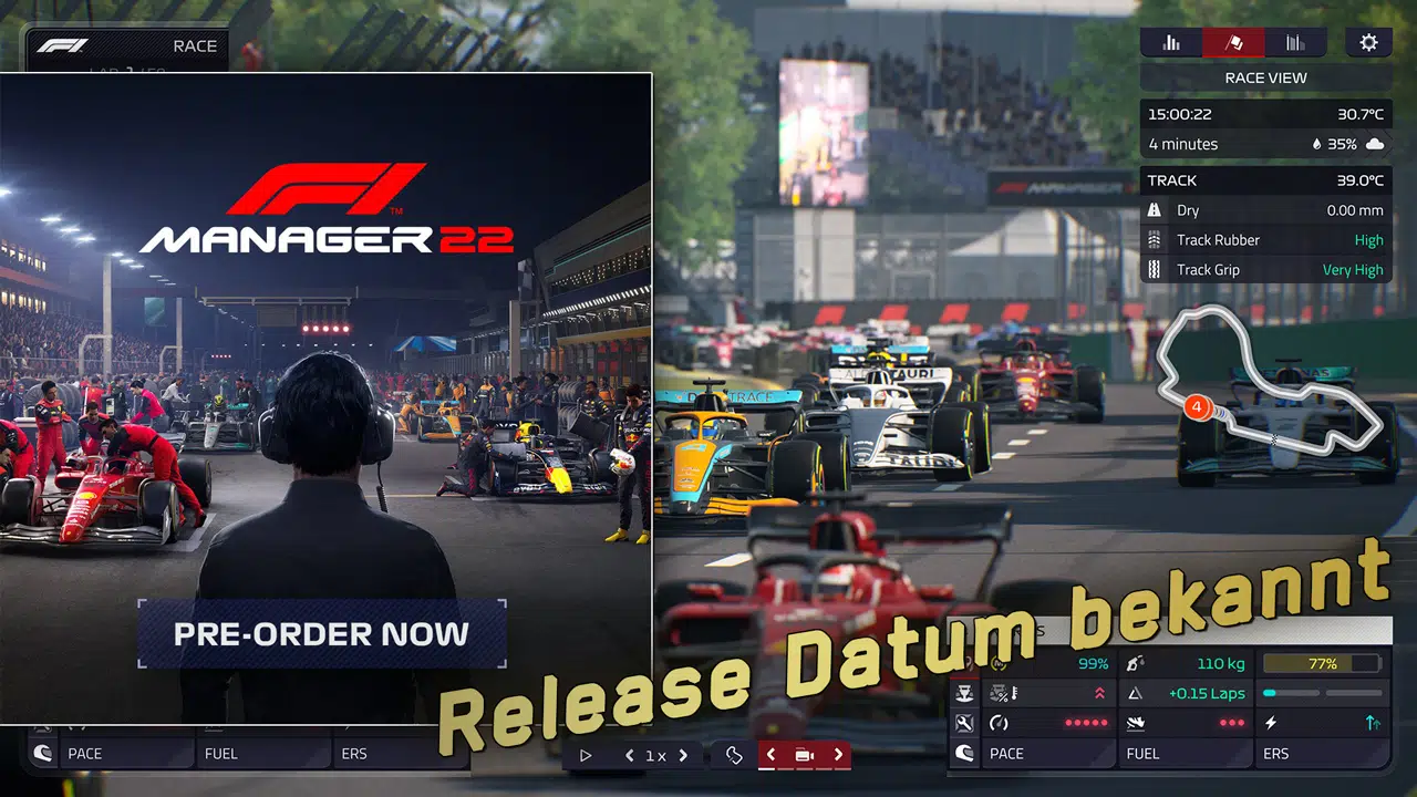F1 2022 Release und Preorder