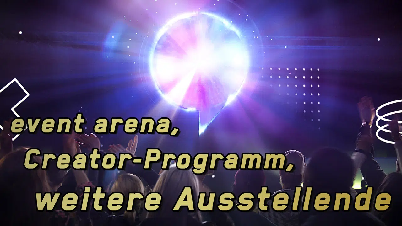 gamescom 22 event arena creator programm weitere ausstellende