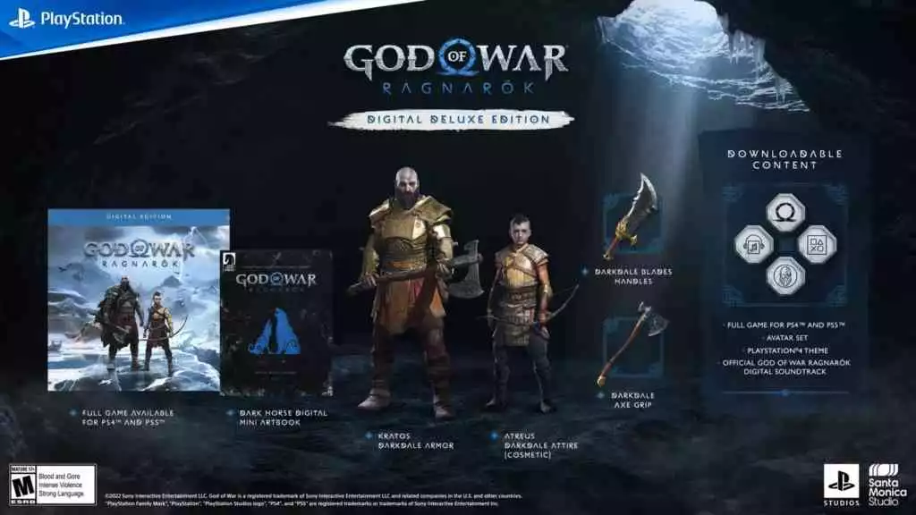 gow ragnaroek digital deluxe edition gow ragnaroek digital deluxe edition