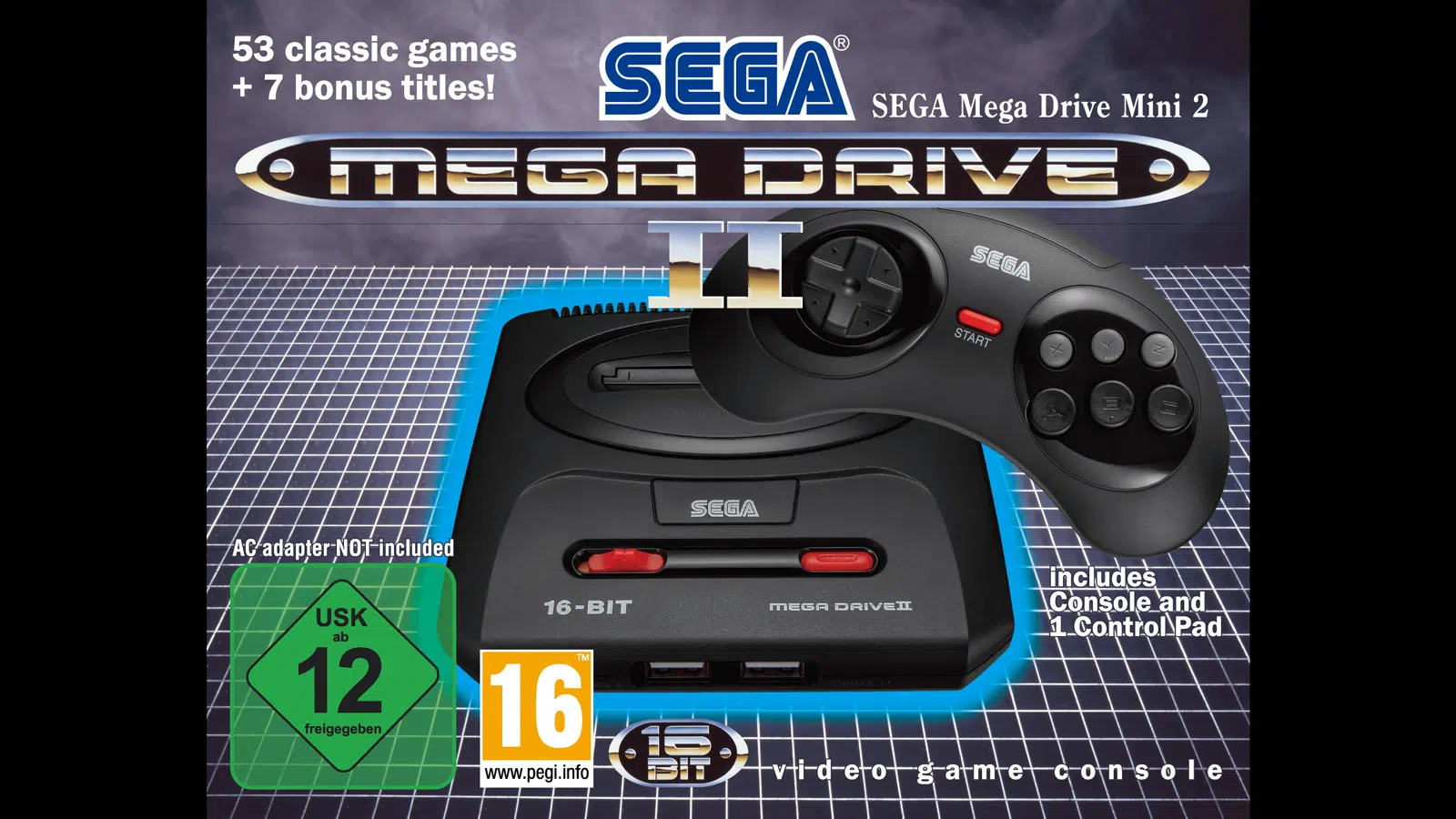 Mega Drive Mini 2 Packshot