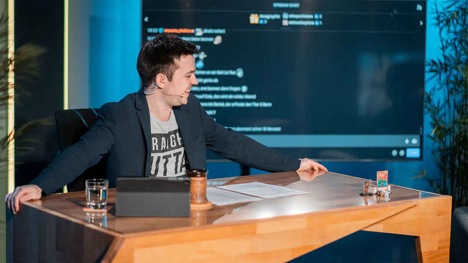 NerdStar Host Daniel Staubesandt im Indie Late Night Set