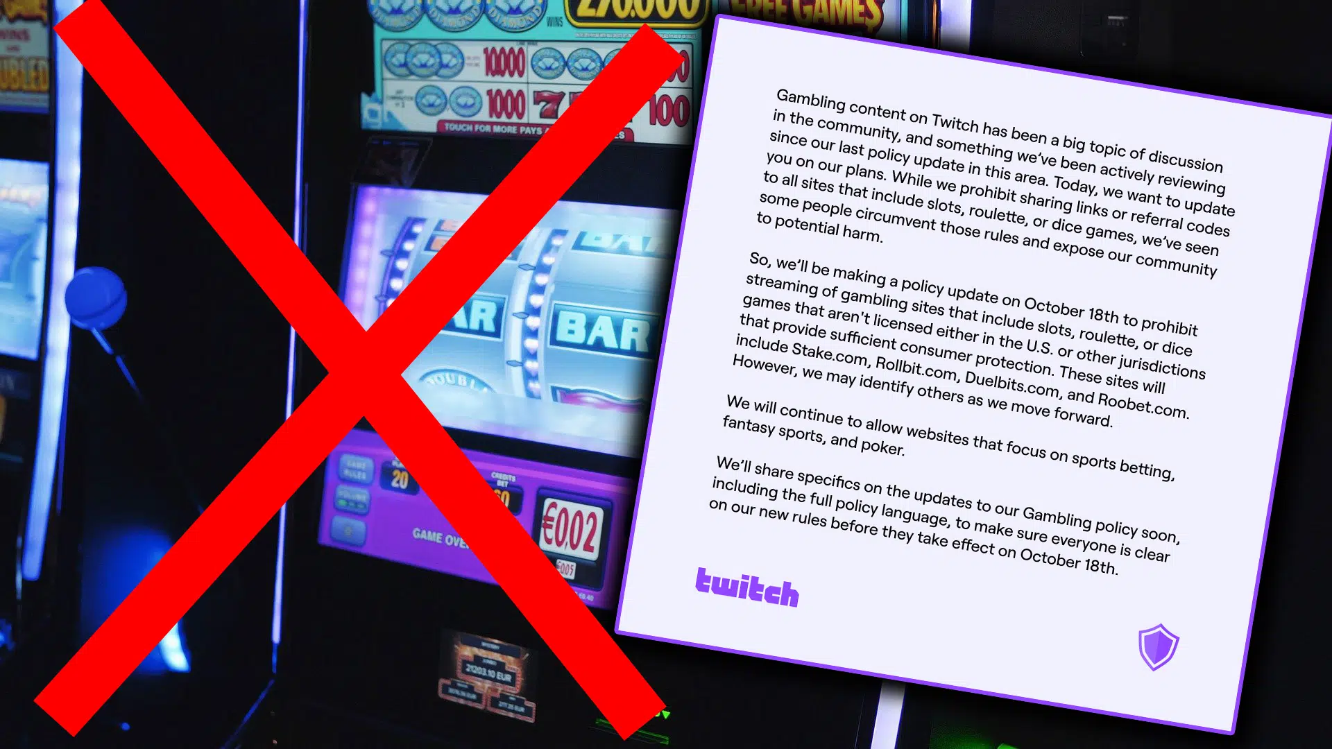 twitch gambling ban
