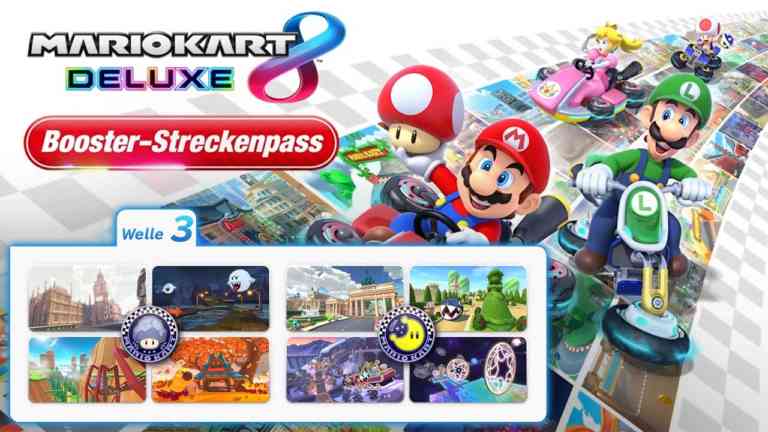 Mario Kart 8 Deluxe: Booster-Streckenpass Welle 3 Release – Acht neue Strecken