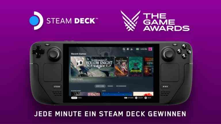 Valve lässt es krachen: Jede Minute ein Steam Deck gewinnen