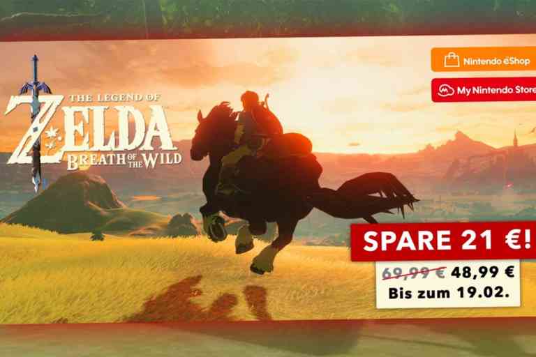 Endlich: Zelda BOTW im Angebot! 30 Prozent