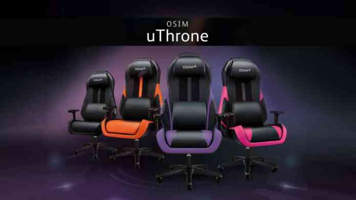 Der OSIM uThrone sorgt für Entspannung im Gaming-Alltag. Quelle: OSIM International Pte Ltd