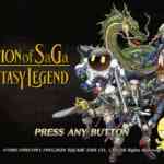 COLLECTION of SaGa FINAL FANTASY LEGEND Start Screen
