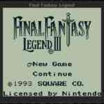 FFLIII Main Menu Landscape