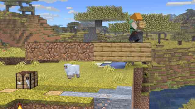 31 201005 NSW SSBU Screenshot Steve Neutral Special Block 1