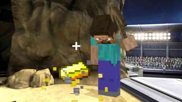 39 201005 NSW SSBU Screenshot Steve Neutral Special Mine 4