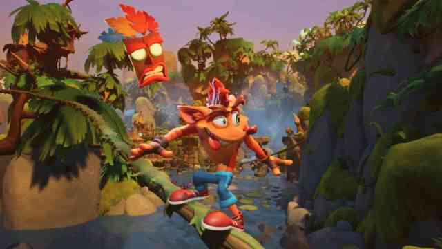 "Crash Bandicoot 4: I's about time" ist ab dem 12. März auch auf PlayStation 5 erhältlich. Quelle: Toys for Bob, Activision Quantum Screenshot Marketing Reveal 01