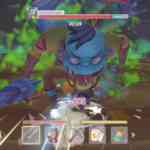 In den Ruinen Portia erwarten die Spieler spannende Kämpfe. Dank neuen Oberfläche für mobile Geräte, findet man im Eifer des Gefechts immer die richtigen Buttons. My Time at Portia Kampf