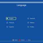 THEA500 Mini INTERFACE language